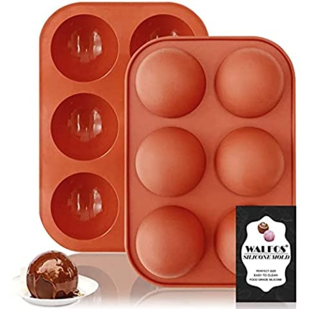 Hom Edg Semi Sphere Silicone Mold 4 Pack